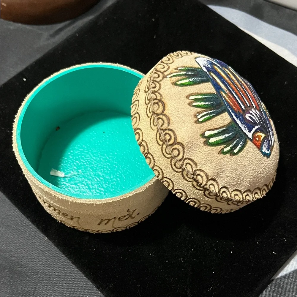 Handcrafted Fish Design Trinket Box